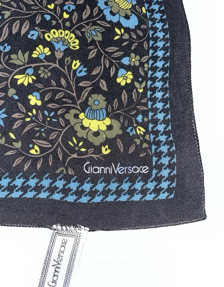 Fazzoletto Gianni Versace 100% seta - Imagen 2 de 4