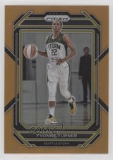 2023 Panini Prizm WNBA Orange Prizm 91/99 Yvonne Turner #108 n0c