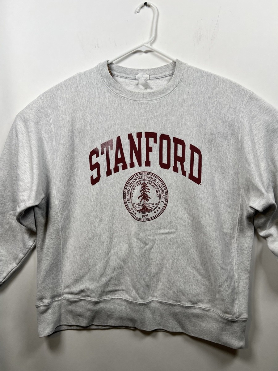 Vintage Champion Stanford University Sweatshirt Men's XL Gray