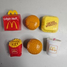 Vintage McDonalds Changeables Lot of 6 Happy Meal Transformers 1980s 1990s Toys
