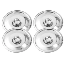 4 Pcs Pan Cover Universal Pot Lids for Cooking Food Container Pans Pots