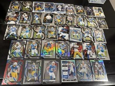 2024 Chargers Football Cards 🔥 39-Card Lot 🔥 Herbert Disco Prizm