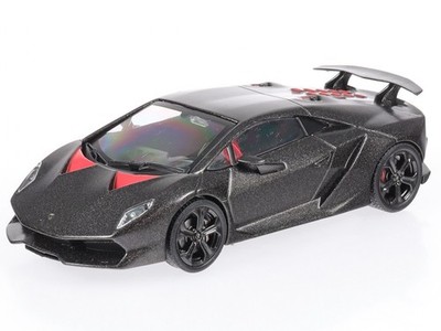 Lamborghini Sesto Elemento Prototipo2010 black diecast model car Atlas 1:43