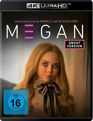 M3GAN (Allison Williams) 4K Ultra HD NEU+OVP Uncut- und Kino-Version!