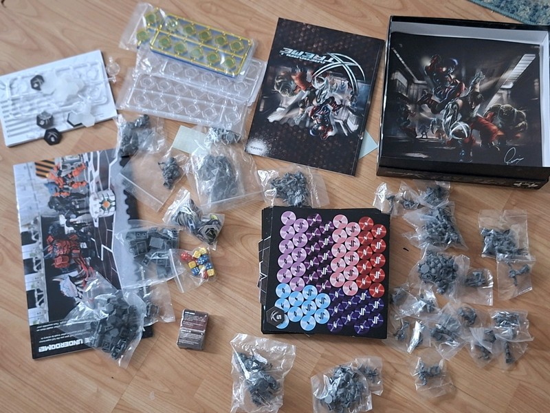 Dreadball Extreme Kickstarter Missiong Board