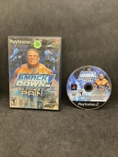 Wwe Smackdown-Here Comes the Pain - Sony PlayStation 2 - PS2 - Tested 