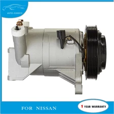 For Nissan Maxima 3.5L 2004 2005 2006 10000657 AC A/C Compressor w/ Clutch