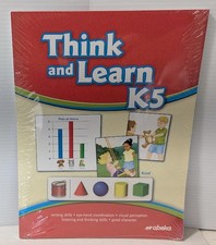 Abeka Think & Learn K5 Brand New Factory Seal...