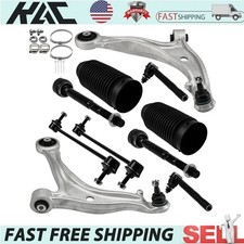 Front Lower Control Arm Sway Bar Tie Rod Ends Kit For 2005-2010 Honda Odyssey
