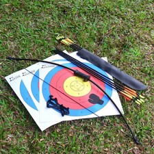 Youth Recurve Bow and Arrow Set Children Junior Archery Training Kids Teams Game