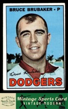 1967 Topps - Bruce Brubaker - #276 Los Angeles Dodgers