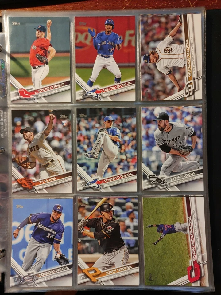 2017 Topps base set 501-700 Pick from drop down - Image 4 of 4
