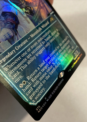 MTG Tameshi, Reality Architect SHOWCASE FOIL Kamigawa: Neon MTG Tameshi, Reality Architect SHOWCASE FOIL Kamigawa: Neon
