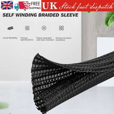 3/5/10M Cord Protector Wire Loom Tubing Cable Sleeve Split Sleeving Dia 5mm-32mm