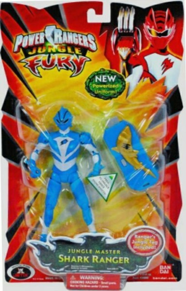 Power Rangers Jungle Fury Master Shark Ranger Bandai 2008 for sale ...