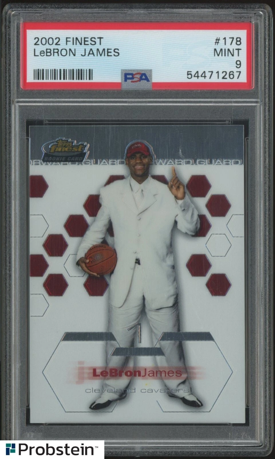 Lebron James trading card