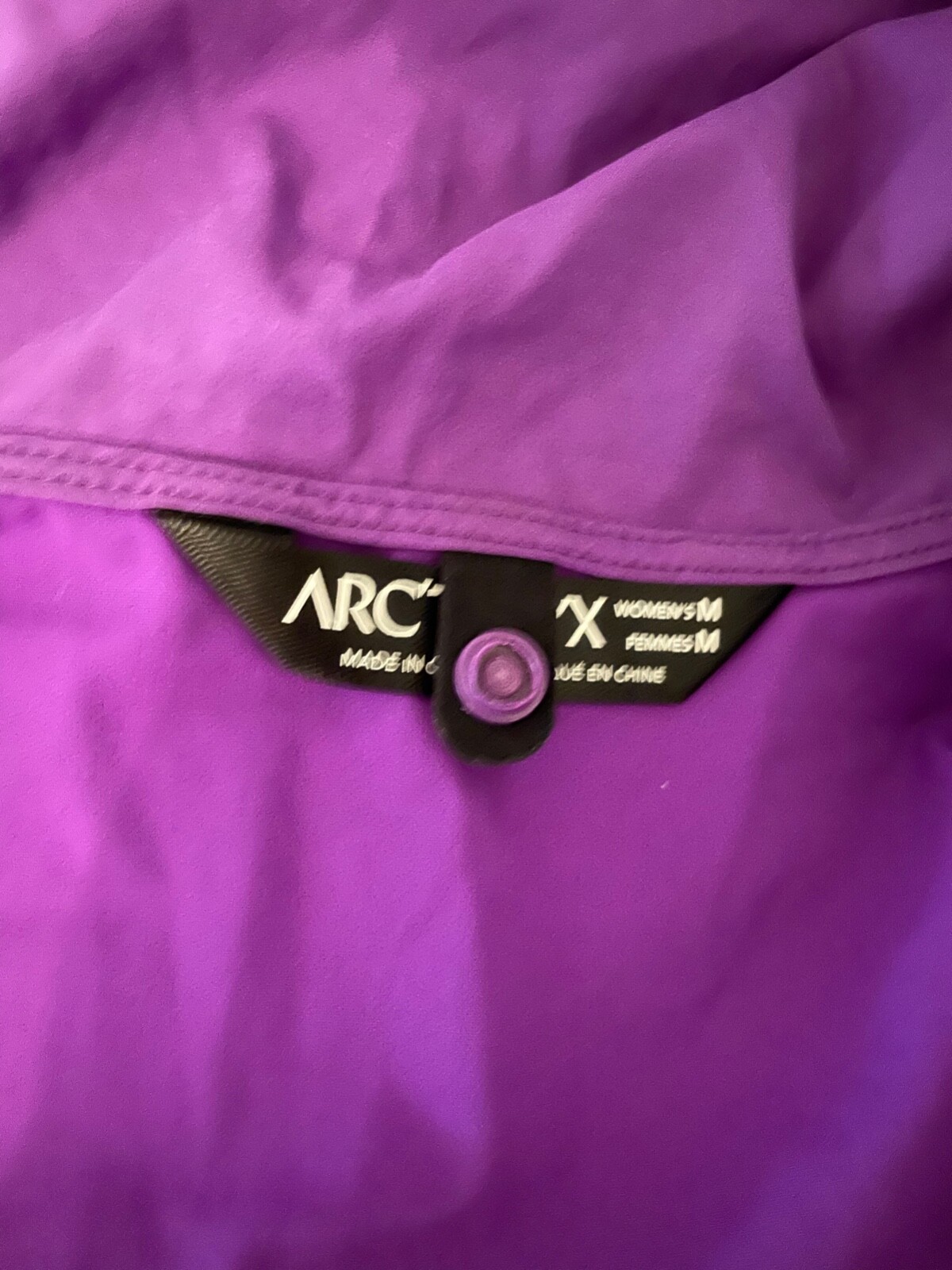 Arcteryx Womens Purple Paclite Shell Jacket Size Medium eBay