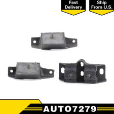 3pcs Motor Transmission Mount Kit For Mustang 289 Engine 1966 Before 31966