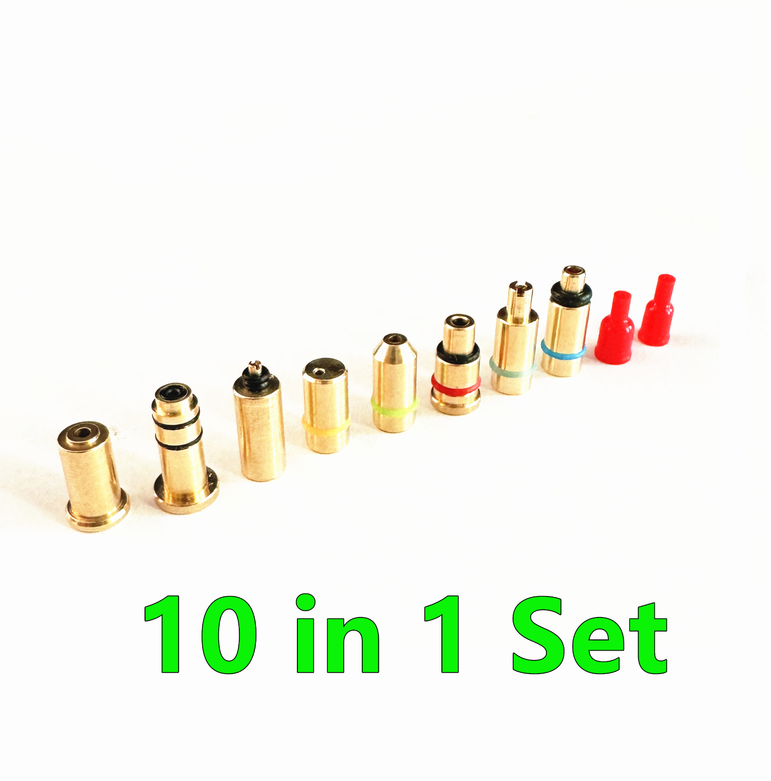 Gas Refill Adapter 10 In 1 Set Dupont Dunhill Flaminaire Ronson