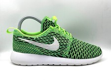 Nike - Roshe One Flyknit - verde tensione - scarpa da donna - taglia UK 5,5