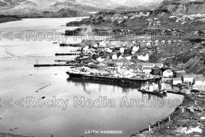 Hqs-56 Walfangstation, Leith Harbour, Südgeorgien. Foto