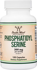 Phosphatidylserine Supplement 300Mg per Serving, 120 Capsules Phosphatidyl Seri