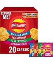 Walkers Classic Variety Multipack Crisps Box 20x25g