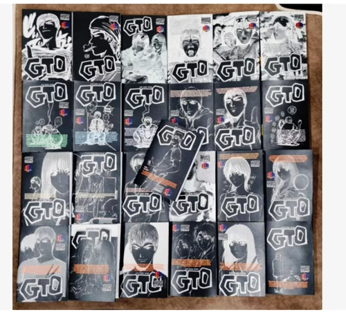GTO: Great Teacher Onizuka Manga Volume 1-25 END English Version Comic NEW
