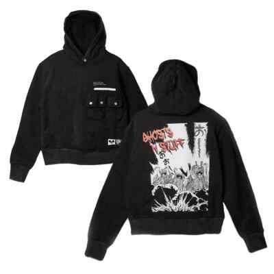 NWT - Medium  - Cat Eyed Boy Ghosts  N Stuff deadmau5 - LE Heavyweight Hoodie