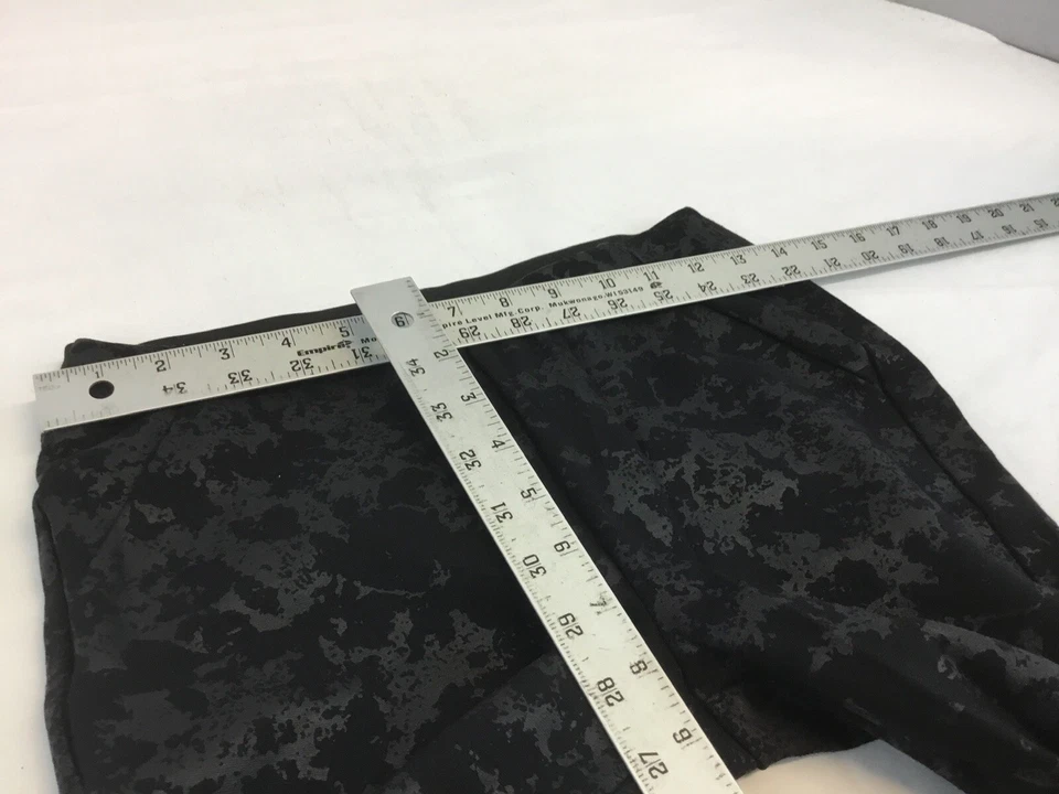 Coppery Key Stretch Pants Small Black Rayon Nylon Stretch Worn 1x YGI S1-47 - Image 2 of 4