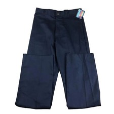 Boy Scouts Of America Pants Adult 22 Blue Uniform Unfinished Hem Waist 31 NWT