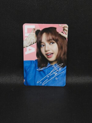 2023 Oreo X Blackpink Lisa Photocard #03 K-Pop