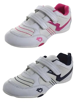 MAGNUS Sneaker Sportschuhe Turnschuhe Klettverschluss Damen Mädchen weiß Gr 36,37,38,42