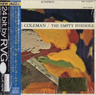 Ornette Coleman Empty Foxhole JAPAN MINI LP CD Paper Sleeve w/OBI