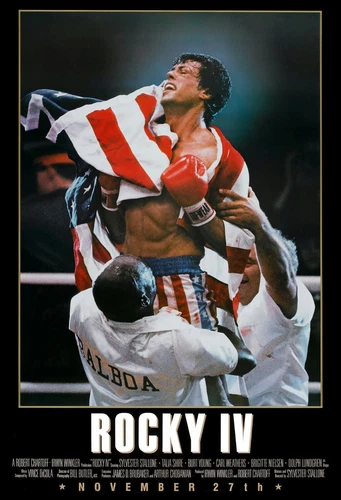 Rocky IV Movie Poster Print & Unframed Canvas Prints - Picture 2 of 2
