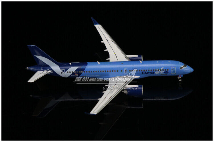 Breeze Airways Airbus A220-300 N203BZ GeminiJets GJMXY2064 Scale 1
