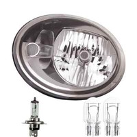 Halogen Scheinwerfer Rechts H4 Schwarz FüR VW Beetle Cabriolet Inklusive Lampen