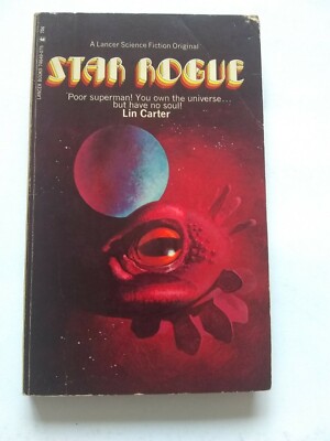 Star Rogue Lin Carter Vintage Lancer Sci Fi paperback 1970