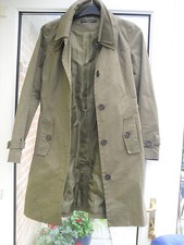 163) PHILOSOPHY BLUES ORIGIONAL LADIES TRENCH COAT ONNO 1994