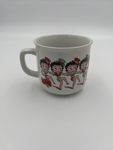 Vintage 1984 Vandor Betty Boop Ceramic Tray The Boopettes w/ Matching Cup Or Mug - Picture 4 of 8
