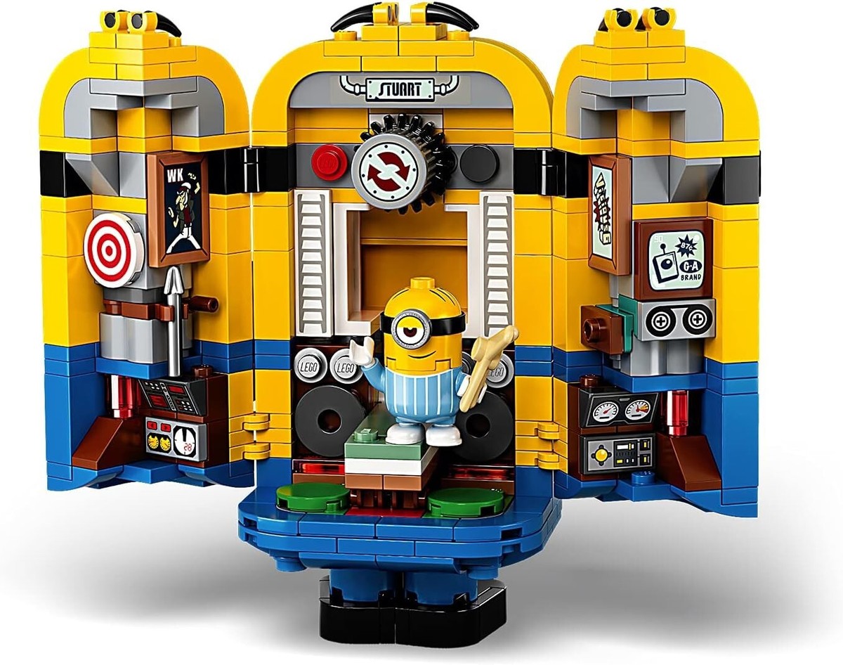 LEGO Minions: Brick-Built Minions and Their Lair 75551 from Japan