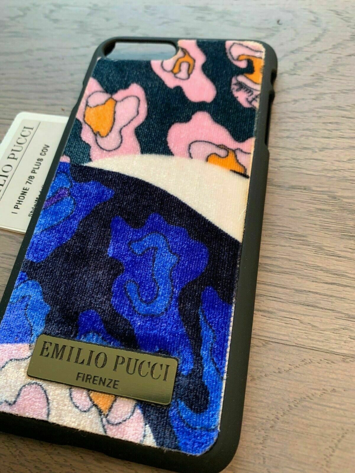 Emilio Pucci Apple Iphone 7 8 Plus Handy Tasche Bag Cover Schutz Hülle Case Etui