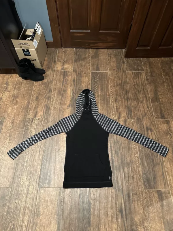 smartwool pullover merino wool sweater hoodie