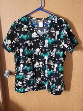 PEANUTS Christmas Scrubs Brand Shirt Size Large