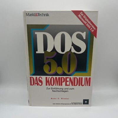 DOS 5.0 / The Compendium + Floppy Disk / Market & Technology / Low
