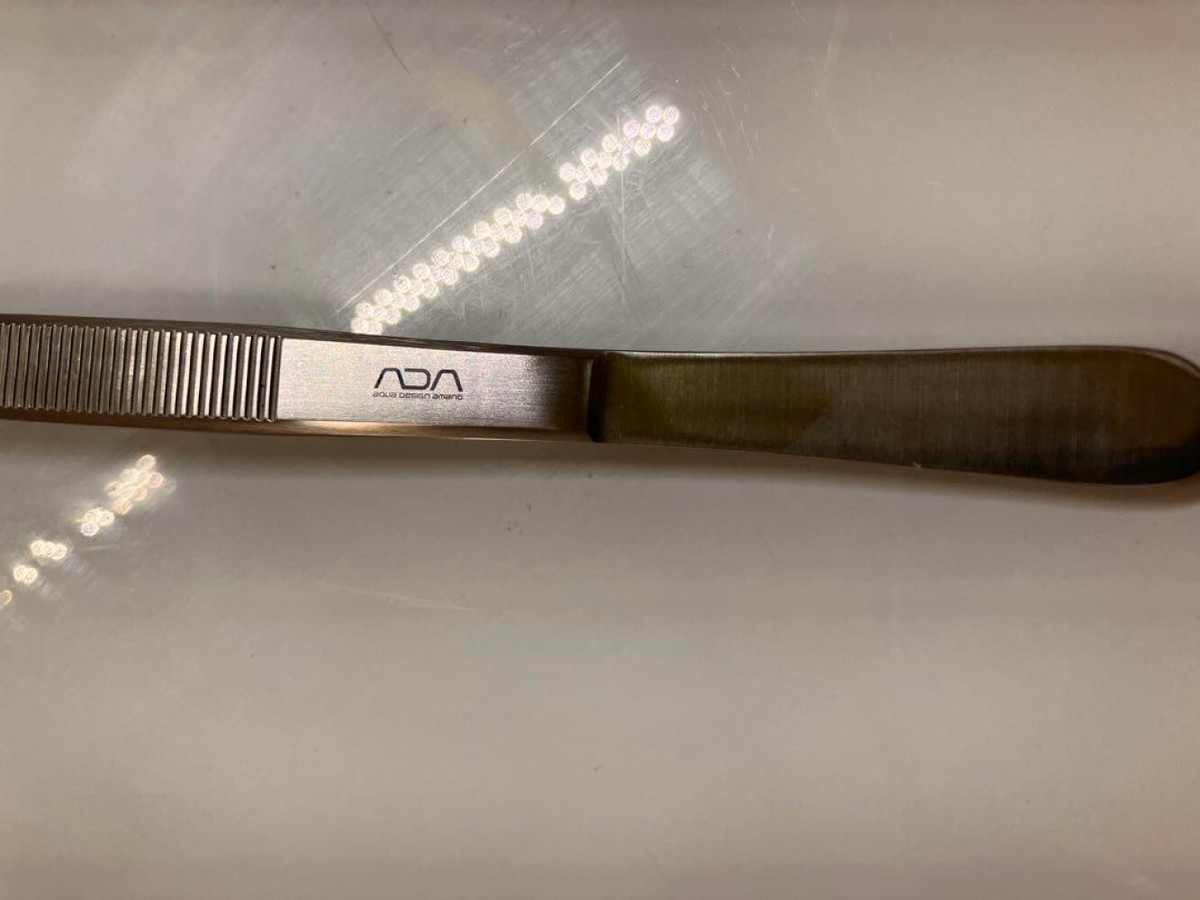 ADA プロシザース ショートカーブ＆プロピンセットM 新品】 ADA