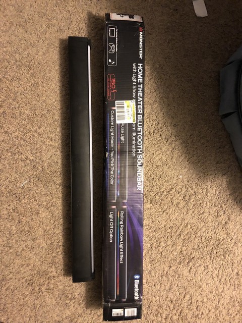 monster led soundbar
