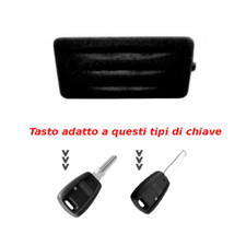 gommino tasto chiave compatibile fiat punto 188 500 600 doblo fiat stilo nero