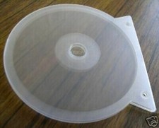 100 CD DVD BINDING CLAMSHELL CASES, CLEAR, 3.5" HOLE SPACING SF17 FREE SHIPPING