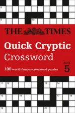 The Times Quick Cryptic Crossword Book 5 - Paperback - GOOD